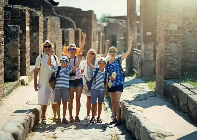 Pompeji und Herculaneum: Small Group Guided Tour mit Mittagessen, Neapel, Italien. Pompeji und Herculaneum: Small Group Guided Tour mit Mittagessen, Neapel, Italien.