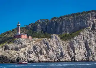 Capri : excursion en bateau + dégustation de Limoncello + aller-retour depuis Vico Equense, Capri, Italie.