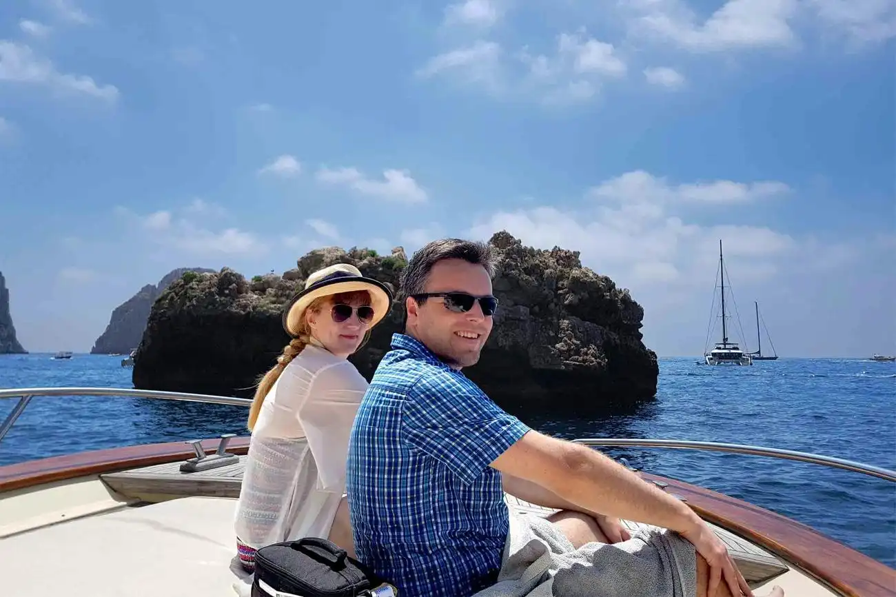 Inseltour Capri ab Sorrent, Capri, Italien. Inseltour Capri ab Sorrent, Capri, Italien.