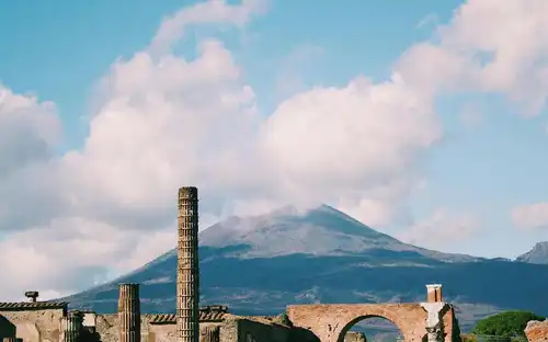 Pompeji & der Vesuv: Tagesausflug von Rom + Mittagessen, Rom, Italien.