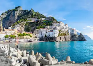 Amalfi & Positano: Bootstour mit Transfer von Pompeji, Neapel, Italien. Amalfi & Positano: Bootstour mit Transfer von Pompeji, Neapel, Italien.