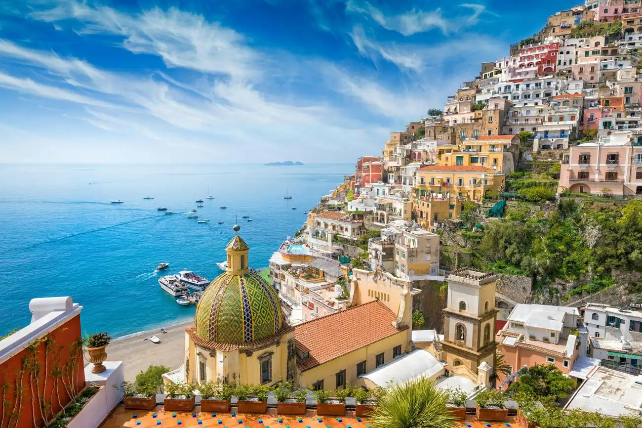 Amalfi und Positano: Bootstour ab Neapel, Neapel, Italien. Amalfi und Positano: Bootstour ab Neapel, Neapel, Italien.