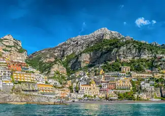 Amalfi & Positano: Bootstour + Hin- und Rückfahrt von Pompei, Neapel, Italien. Amalfi & Positano: Bootstour + Hin- und Rückfahrt von Pompei, Neapel, Italien.