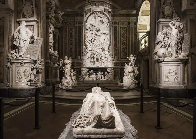 Sansevero-Kapelle: Eintritt ohne Anstehen + Führung, Neapel, Italien. Sansevero-Kapelle: Eintritt ohne Anstehen + Führung, Neapel, Italien.