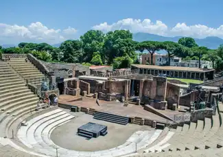 Pompeji: Eintritt ohne Anstehen + Geführte Tour mit einem Archäologen, Pompeji, Italien. Pompeji: Eintritt ohne Anstehen + Geführte Tour mit einem Archäologen, Pompeji, Italien.