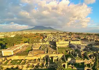 Vesuv, Herculaneum & Pompeji Pass, Neapel, Italien. Vesuv, Herculaneum & Pompeji Pass, Neapel, Italien.