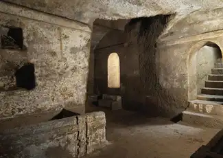 Ipogeo dei Cristallini: Standardeintrag, Neapel, Italien. Ipogeo dei Cristallini: Standardeintrag, Neapel, Italien.