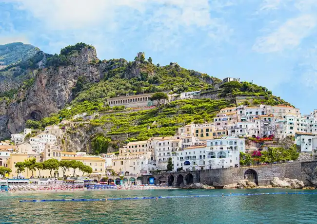 Amalfi und Positano: Bootstour ab Neapel, Neapel, Italien. Amalfi und Positano: Bootstour ab Neapel, Neapel, Italien.