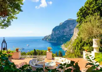 Inseltour Capri ab Sorrent, Capri, Italien. Inseltour Capri ab Sorrent, Capri, Italien.