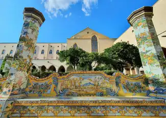 Monastery & Cloister of Santa Chiara: Entry Ticket + Guided Tour, Naples, Italy. Monastery & Cloister of Santa Chiara: Entry Ticket + Guided Tour, Naples, Italy.