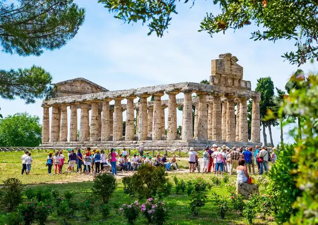 Archäologischer Park von Paestum: Skip The Line Eintritt + Führung, Paestum, Italien. Archäologischer Park von Paestum: Skip The Line Eintritt + Führung, Paestum, Italien.