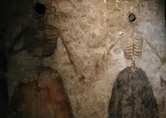Katakomben von San Gaudioso: Führung, Neapel, Italien. Katakomben von San Gaudioso: Führung, Neapel, Italien.