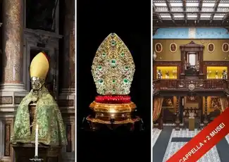 San Gennaro-Kapelle und Schatzmuseum + Filangieri-Museum, Neapel, Italien. San Gennaro-Kapelle und Schatzmuseum + Filangieri-Museum, Neapel, Italien.
